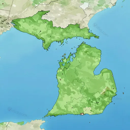 lower peninsula
