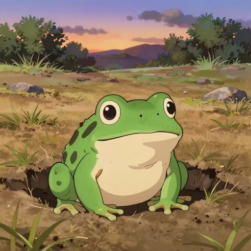 lowland burrowing treefrog