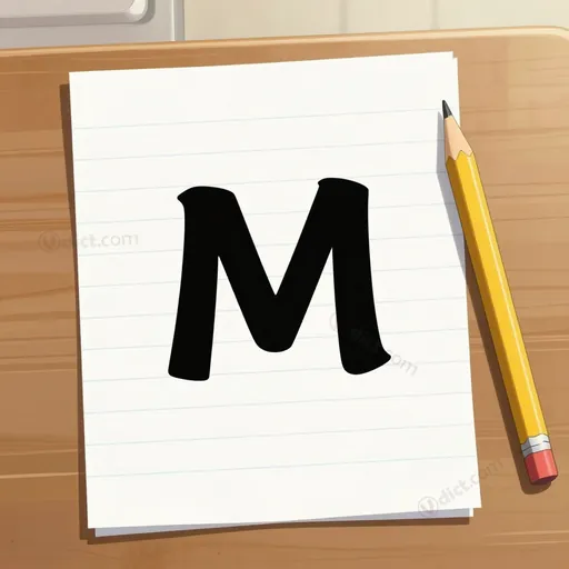 m