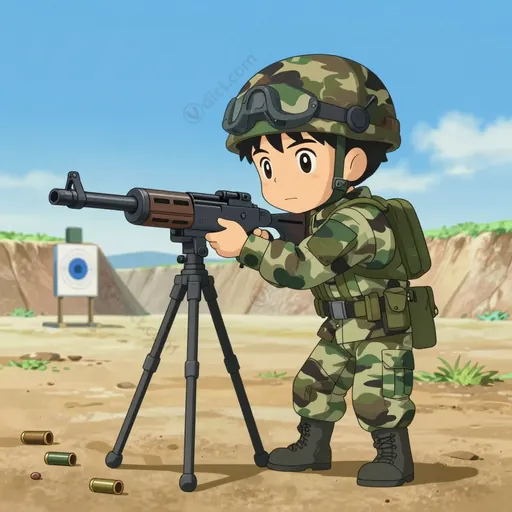 machine-gun
