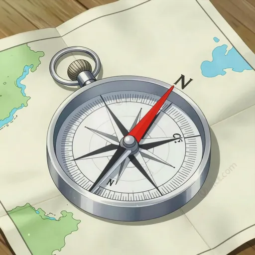magnetic north