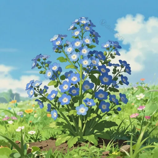 maiden blue-eyed mary