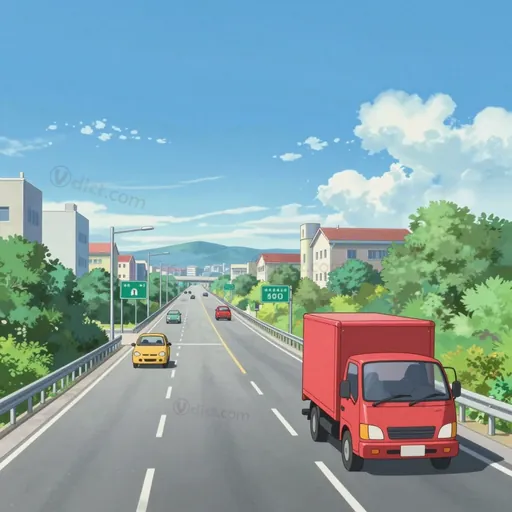 main road