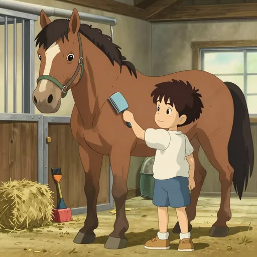 male horse