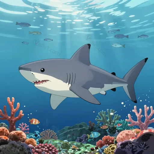 man-eating shark