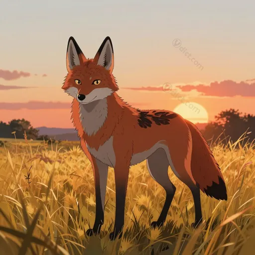 maned wolf