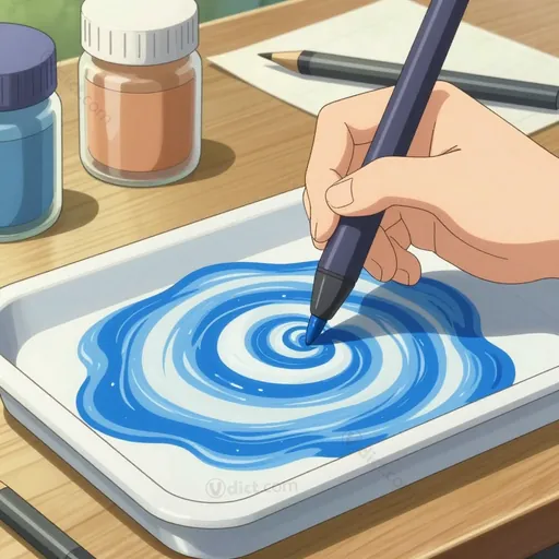 marbled