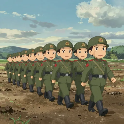 marched upon