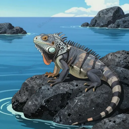 marine iguana