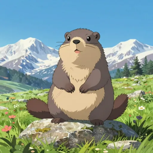 marmota caligata