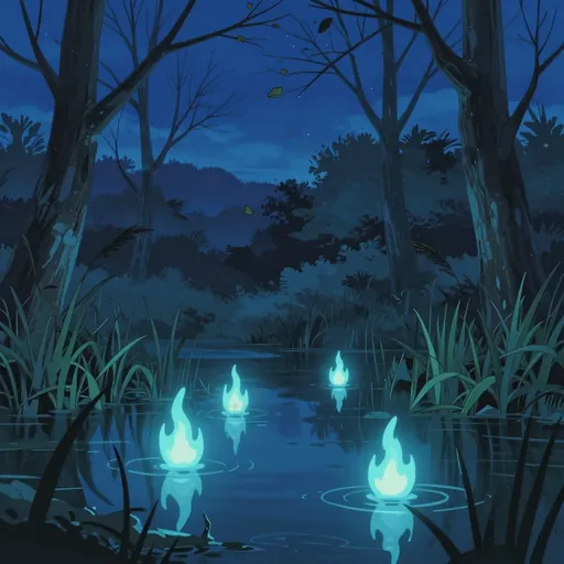 marsh fire