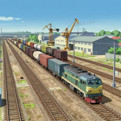 marshalling yard