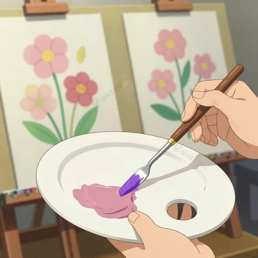 mauve-pink