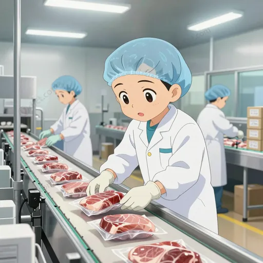 meat-packing business