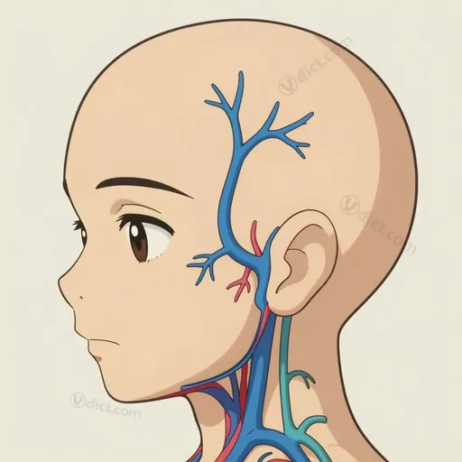 middle temporal vein
