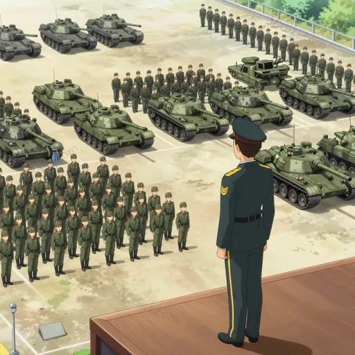 military machine