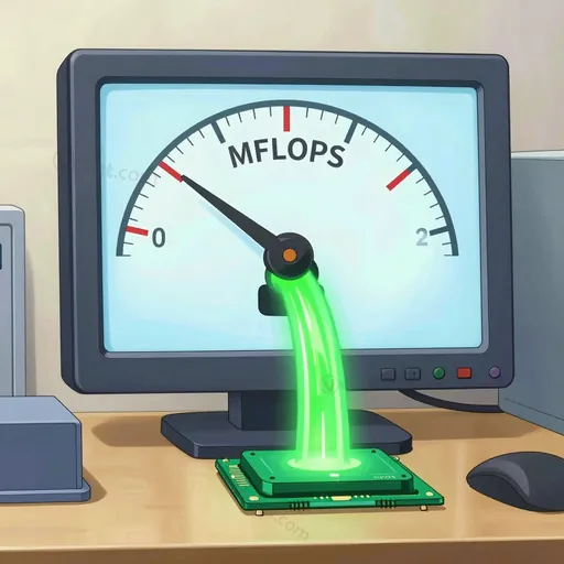 million floating point operations per second