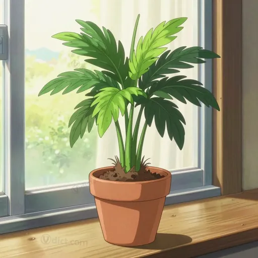 miniature fan palm