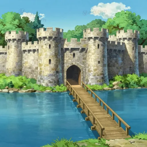 moated