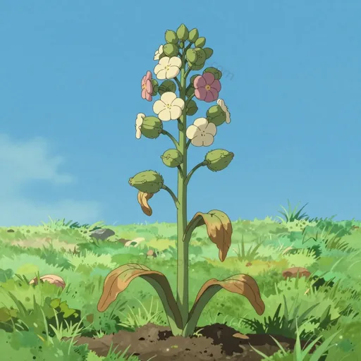 monocarpous plant