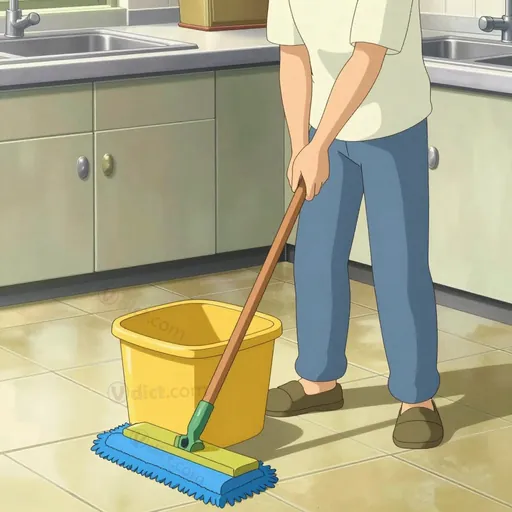 mopping