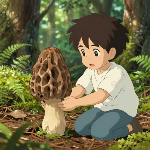 morchella crassipes