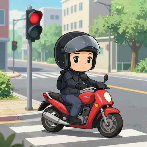 motor-cyclist