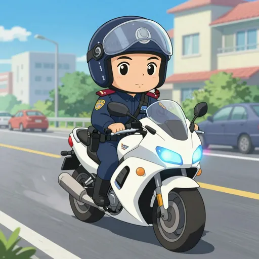motorcycle policeman