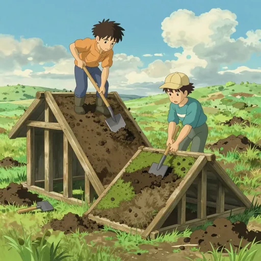 mound over