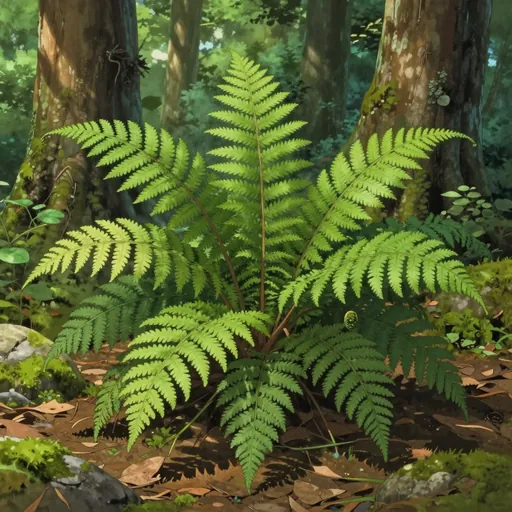 mountain male fern