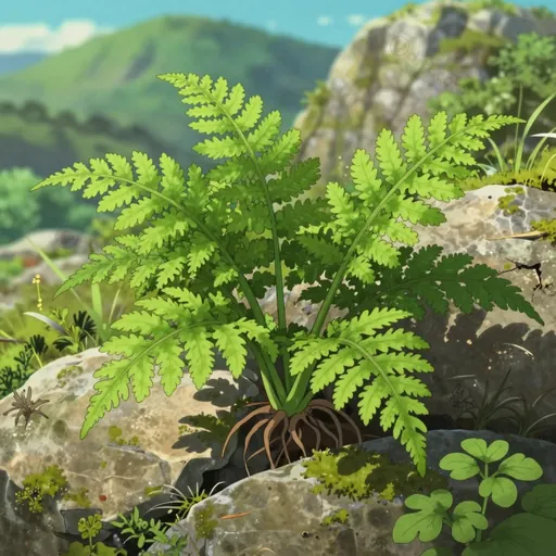 mountain parsley fern