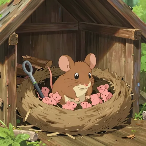 mouse nest