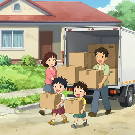moving in