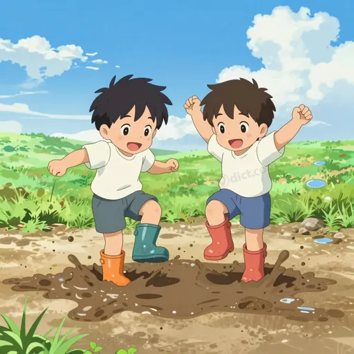 mud puddle