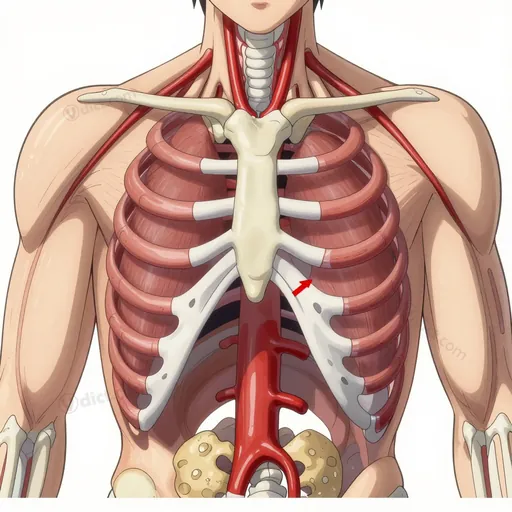 musculophrenic artery