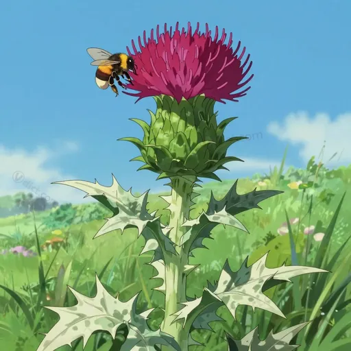 musk thistle