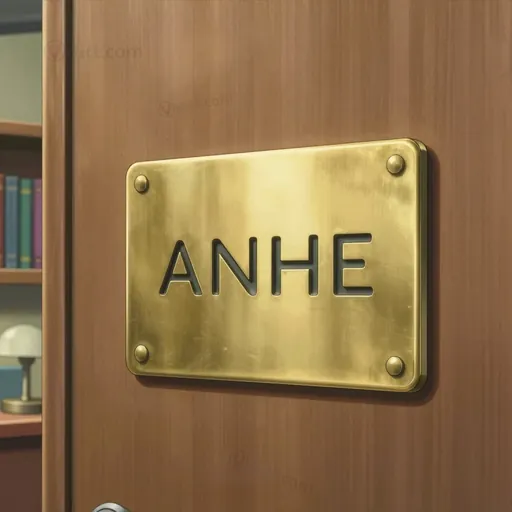 name-plate