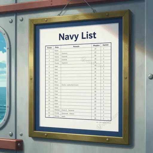 navy list
