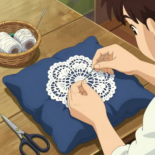 needle-lace