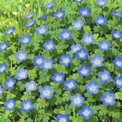 nemophila menziesii