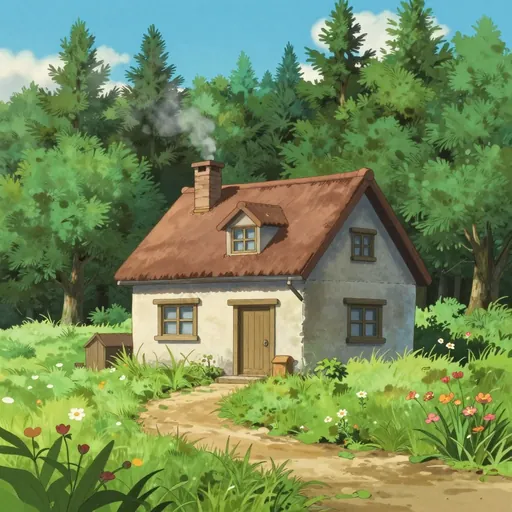 nestled