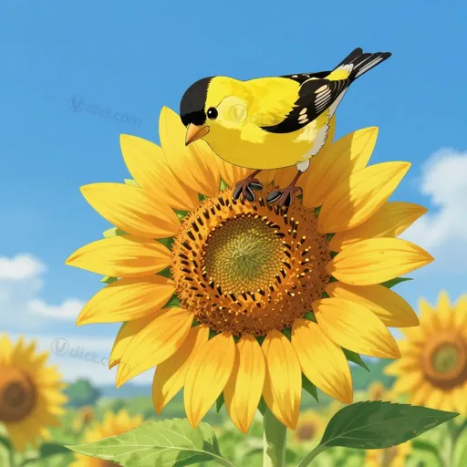 new world goldfinch