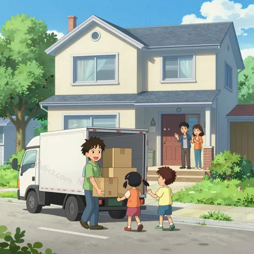 next door