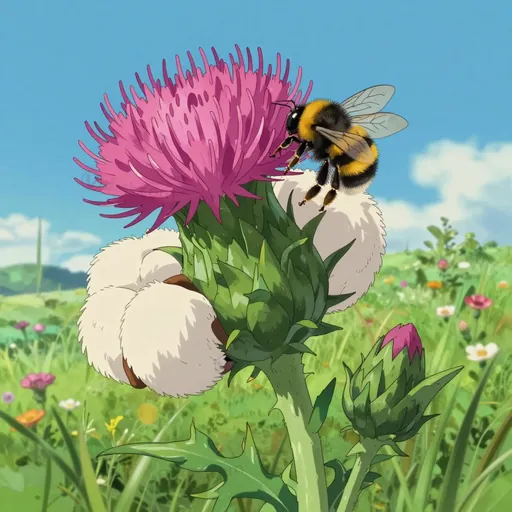 nodding thistle