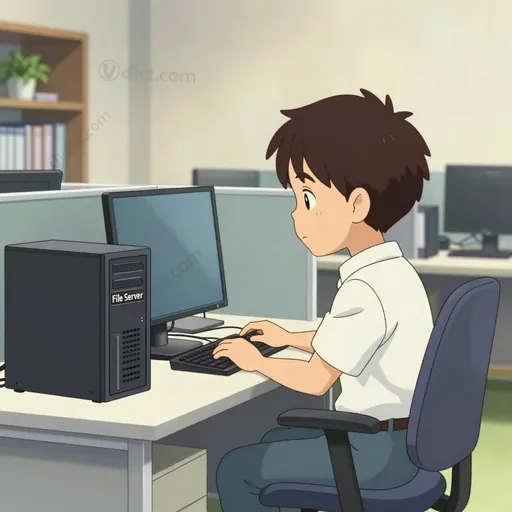 non-dedicated file server