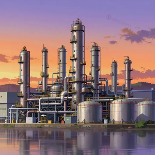 oil refinery