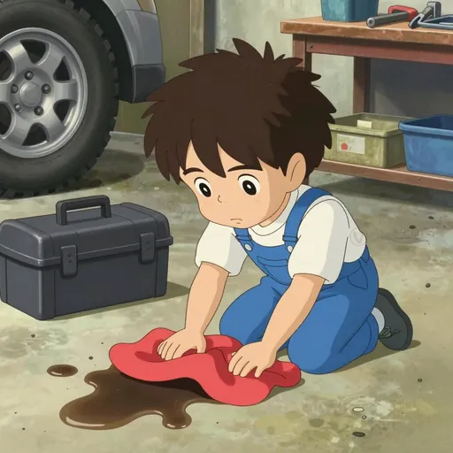 oil stain