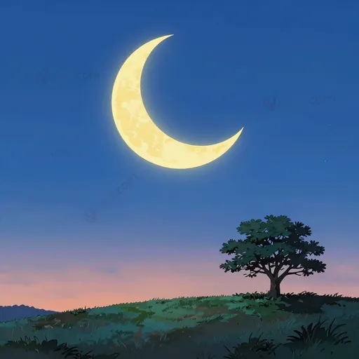 old moon