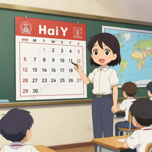 old style calendar