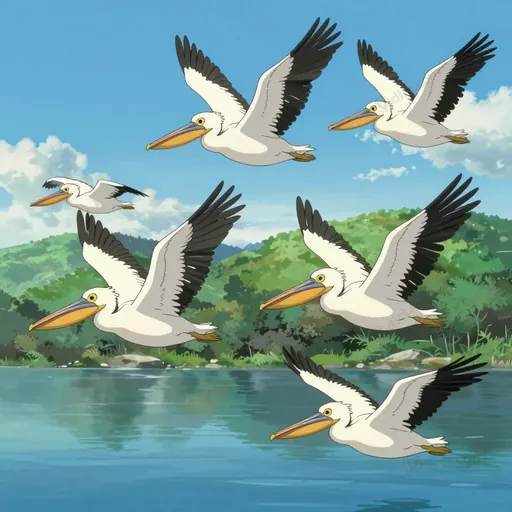 old world white pelican